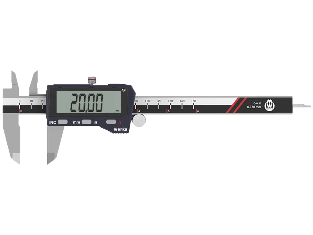Werka Bluetooth Digital Calipers, W2229 Series