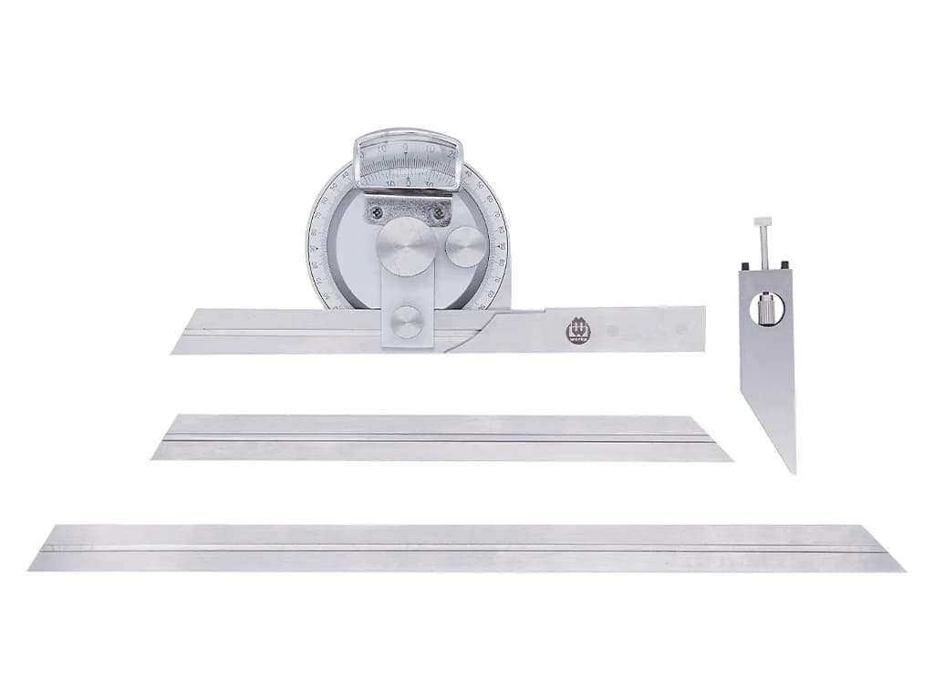Werka Universal Bevel Protractor with Magnifier 360° x 5′ W242-0504