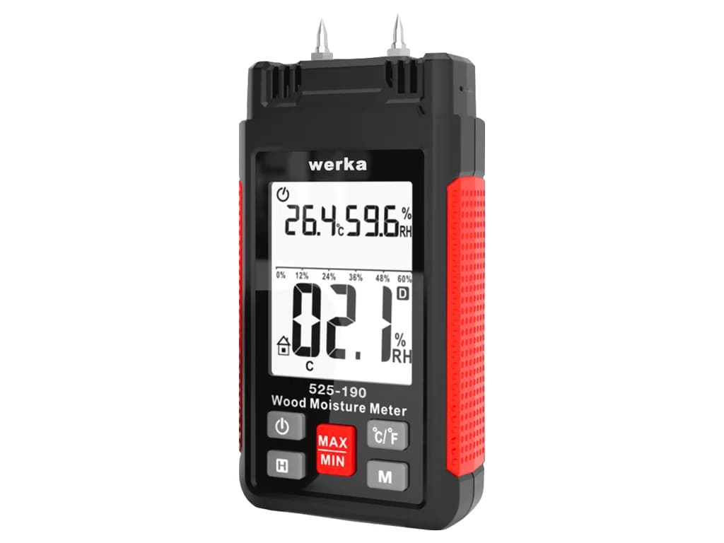 Werka Digital Wood Moisture Meter W525-190