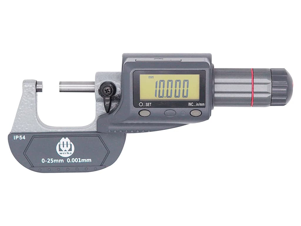 Werka Digital Outside Micrometers