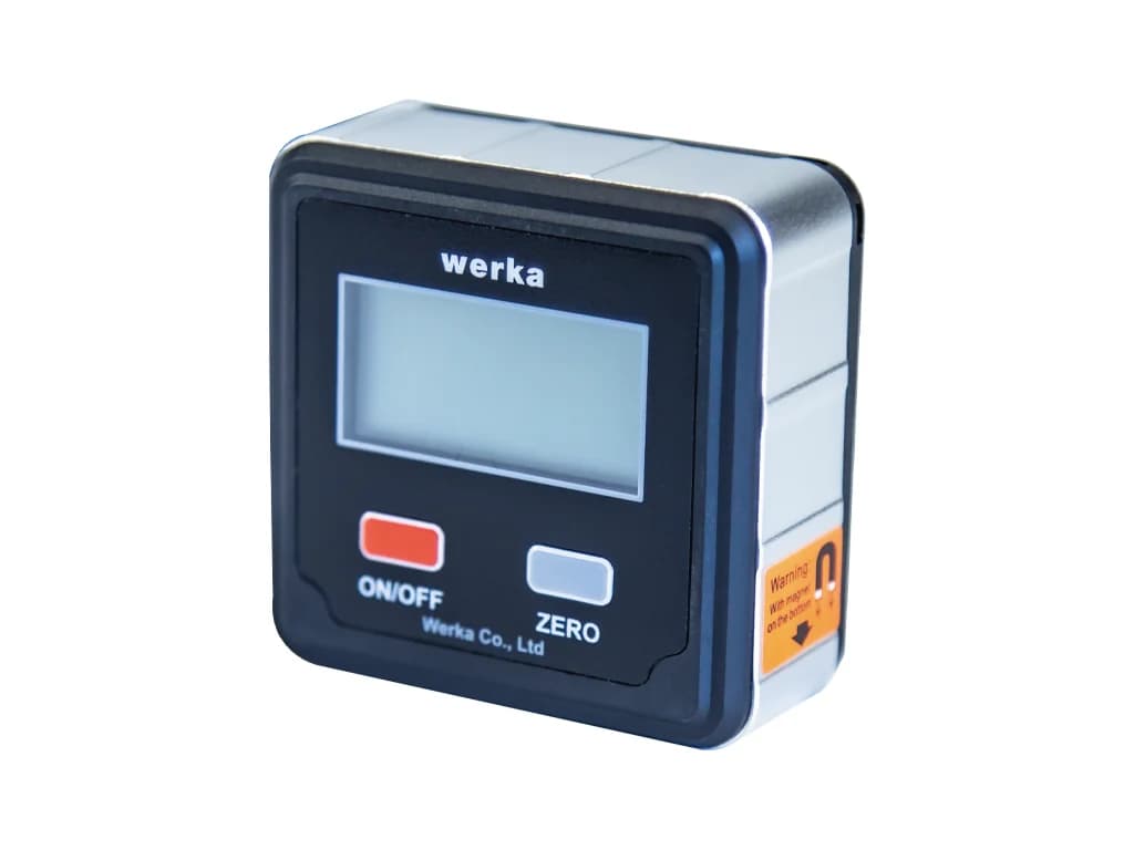 Werka Digital Level and Angle Gauge 4 x 90° / 0.1° W6103-02