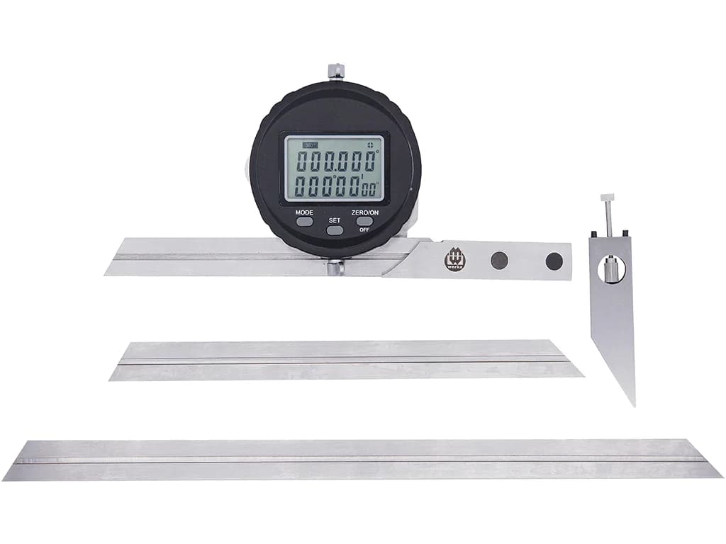 Werka Digital Universal Bevel Protractor 360° x 0.008° (30″) W242-0511