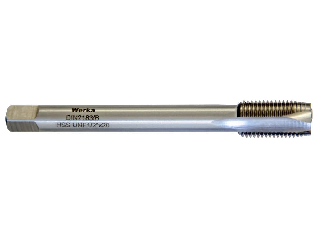 Werka DIN2183/B UNF HSS Straight Flute Machine Tap