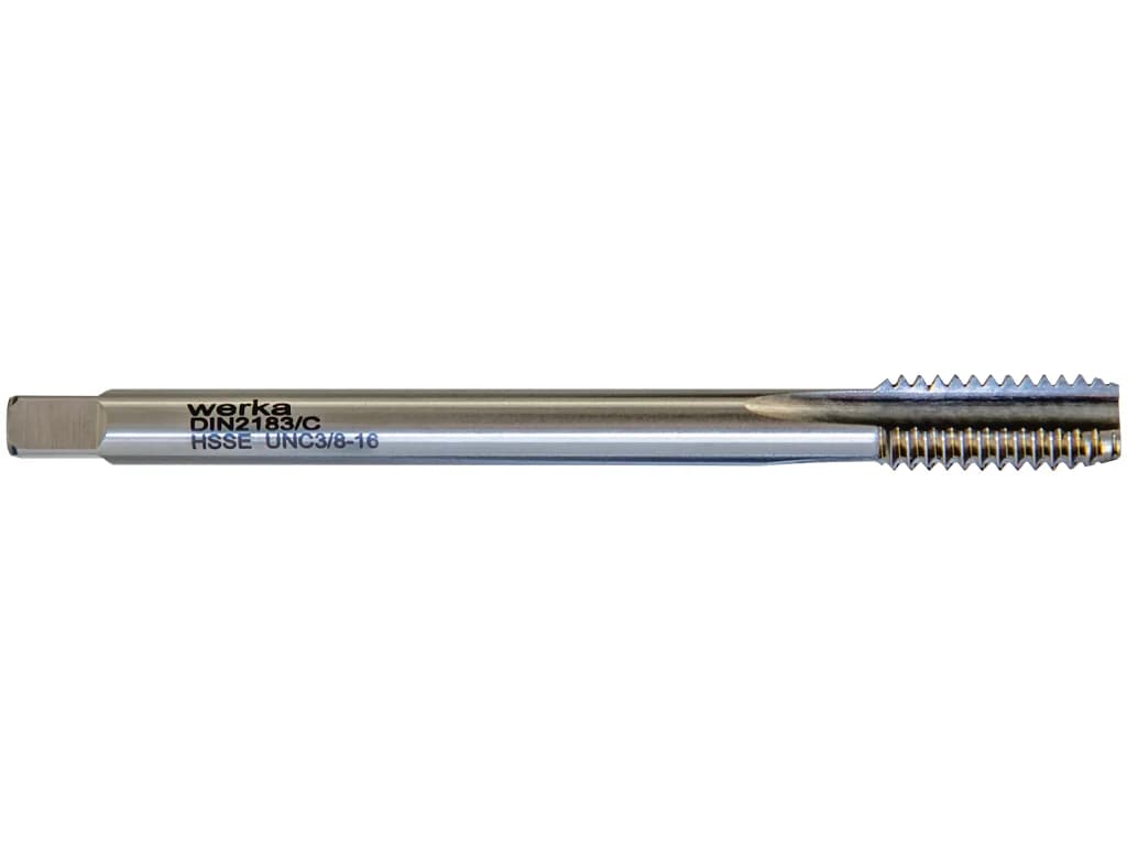 Werka DIN2183/C HSS-E Straight Flute Machine Taps, UNC