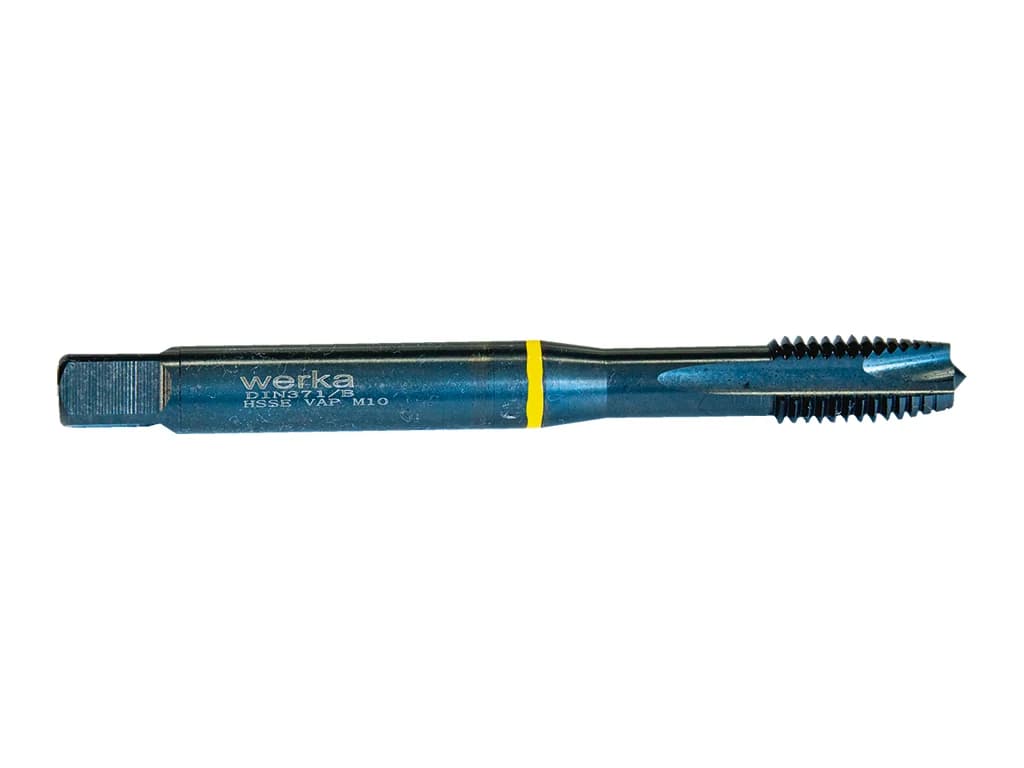 Werka DIN371/B-376/B HSSE 5% Co VAP Straight Flute Machine Tap