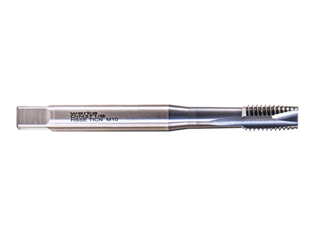 Werka DIN371/B-376/B HSSE-TiCN 5% Co High Performance Straight Flute Machine Tap