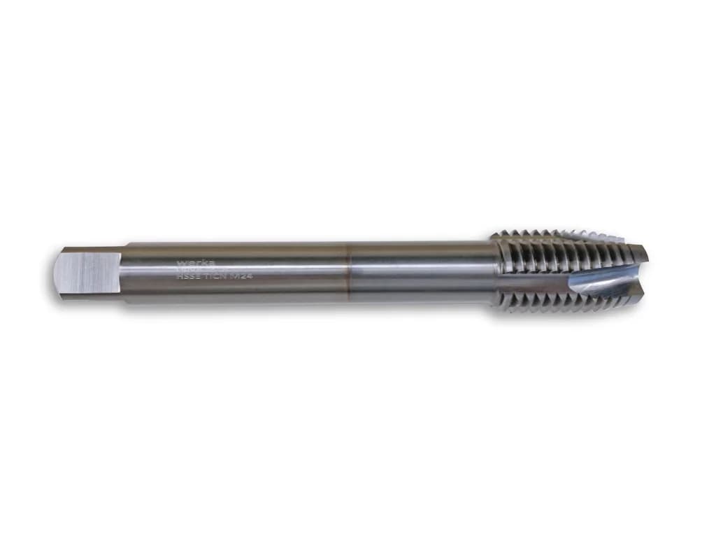 Werka DIN371/B-376/B Solid Carbide TiCN Straight Flute Machine Tap