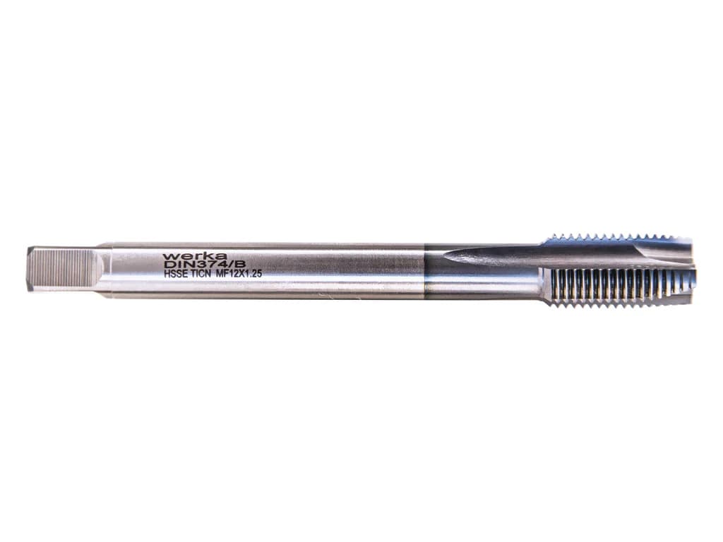 Werka DIN374/B HSSE-TiCN 5% Co High Performance Straight Flute Machine Tap