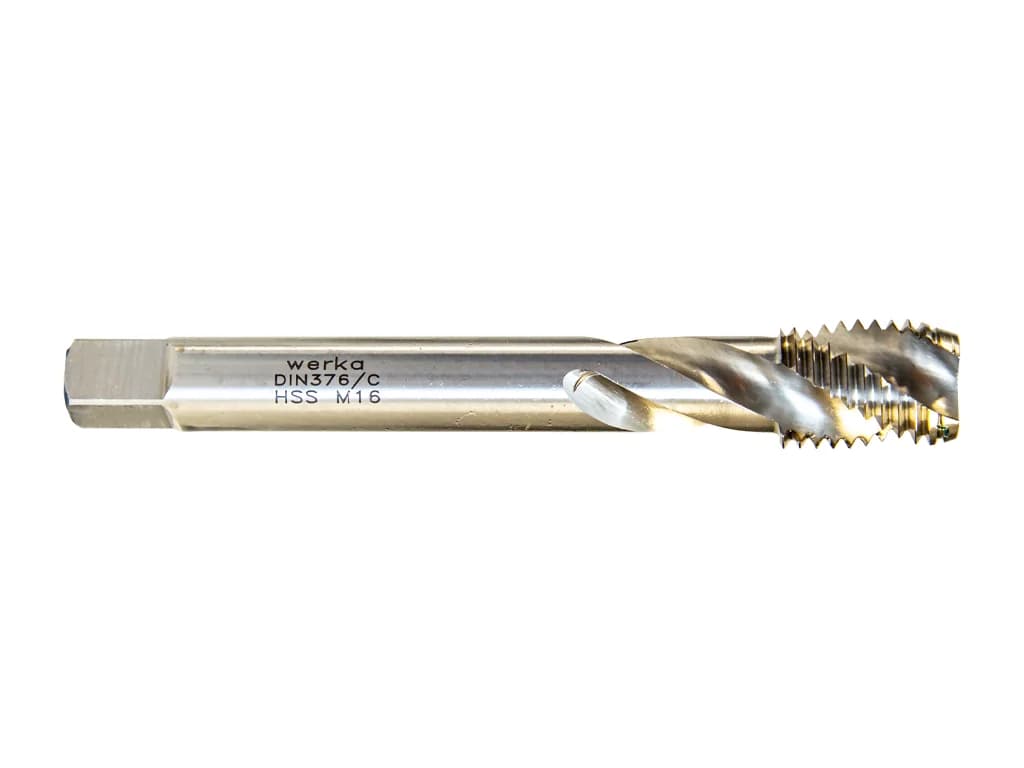 Werka DIN376/C HSS 35° Spiral Flute Machine Tap