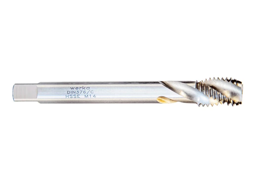Werka DIN376/C HSS-E 35° Spiral Flute Machine Tap