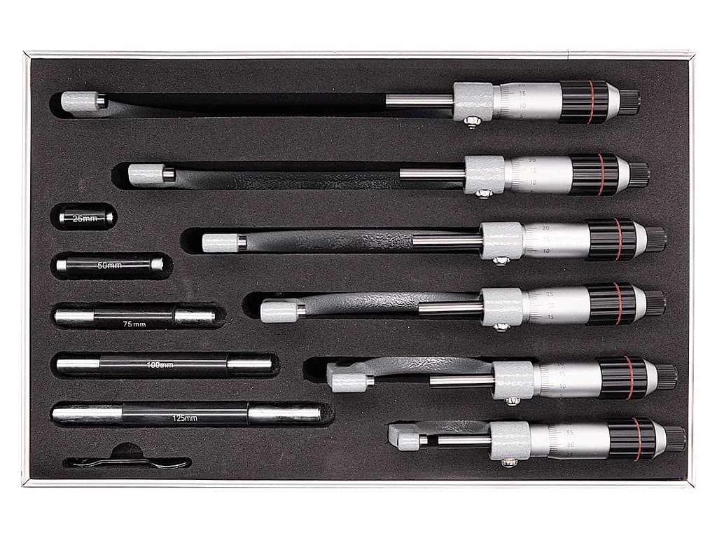 Werka Outside Micrometer Set 0-150 x 0.01 mm 6 Pieces W217-9576