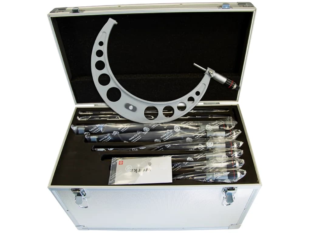Werka Outside Micrometer Set 150-300 x 0.01 mm 6 Pieces W217-3081