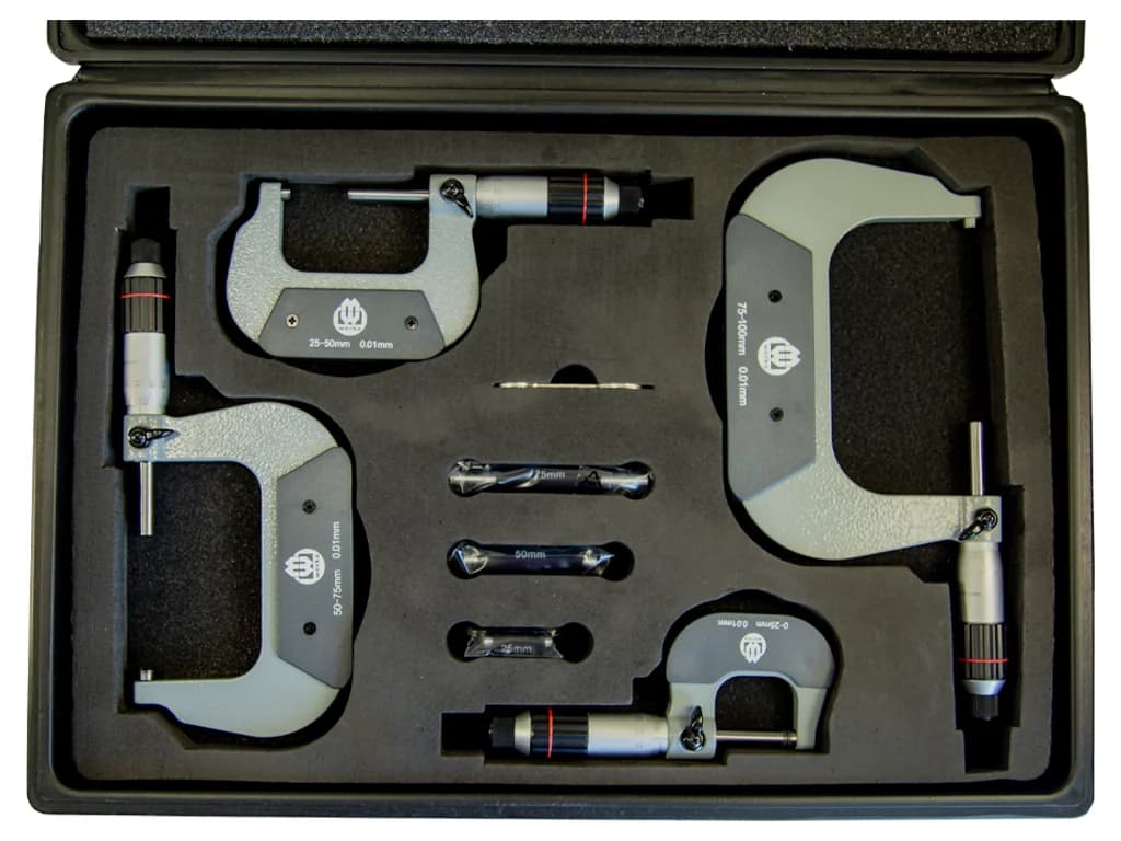Werka Outside Micrometer Sets (217-5400 Series)