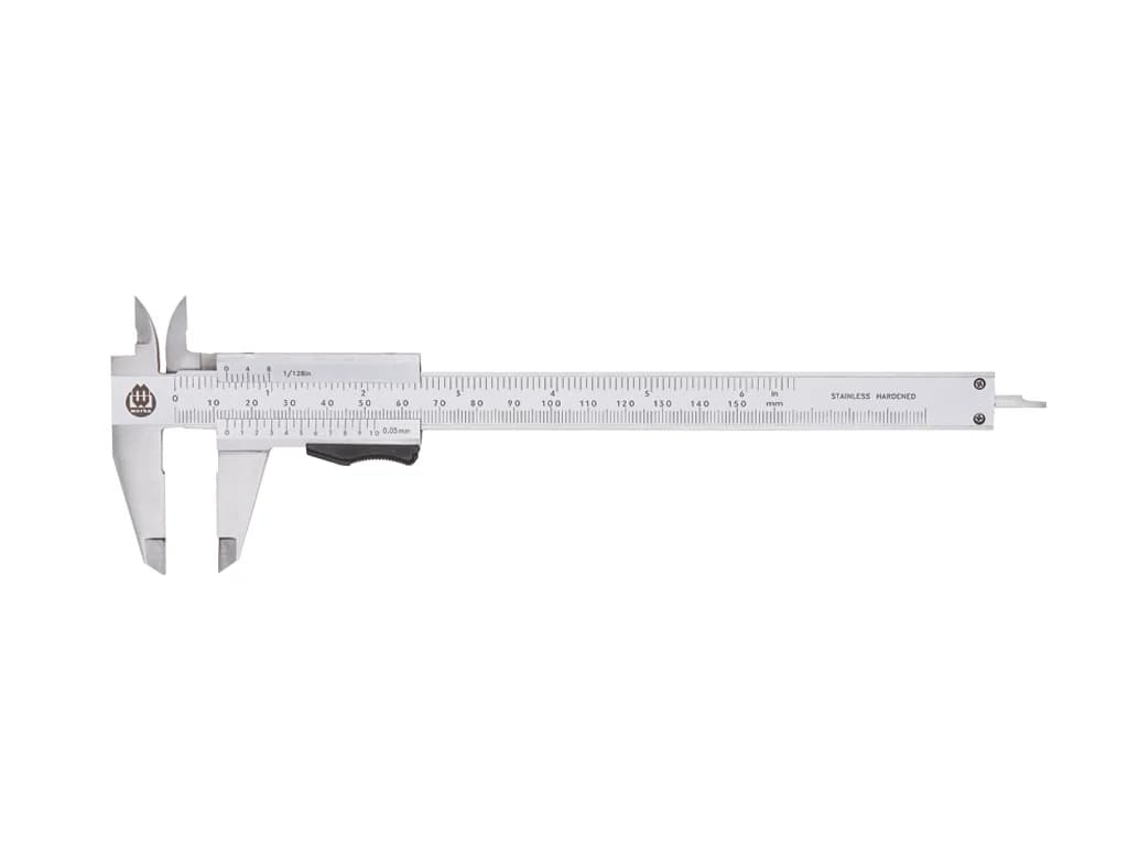 Werka Precision Vernier Caliper 0-150 x 0.05 mm / 0-6″ x 1/128 W210-0122
