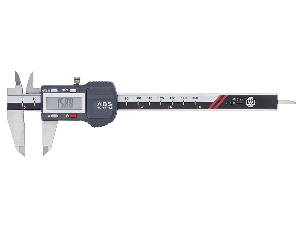 Werka IP54 ABS Digital Caliper 150 x 0.01 mm W2204-150