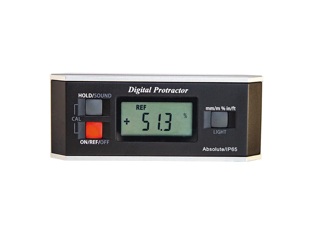 Werka IP65 Digital Level and Angle Gauge 4 x 90° / 0.05° W242-0702