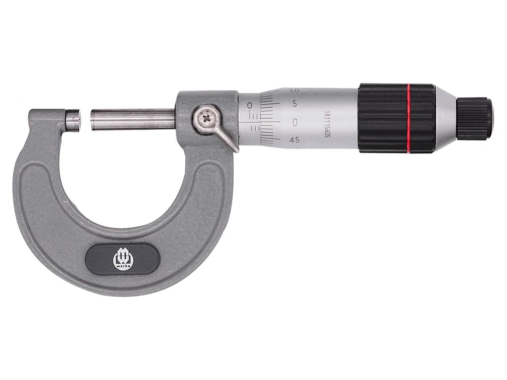 Werka Mechanical Outside Micrometers, 0–300 mm