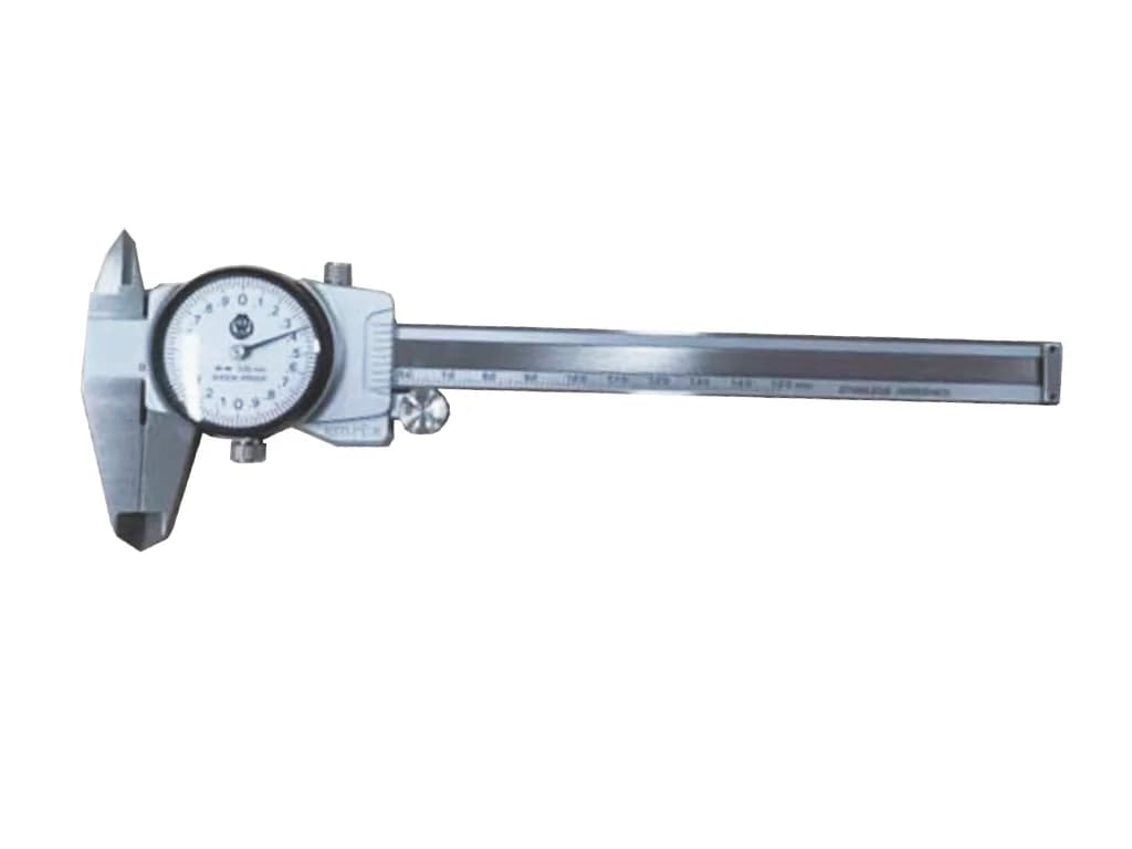 Werka Metal Housing Dial Caliper 150 x 0.02 mm W2305-150