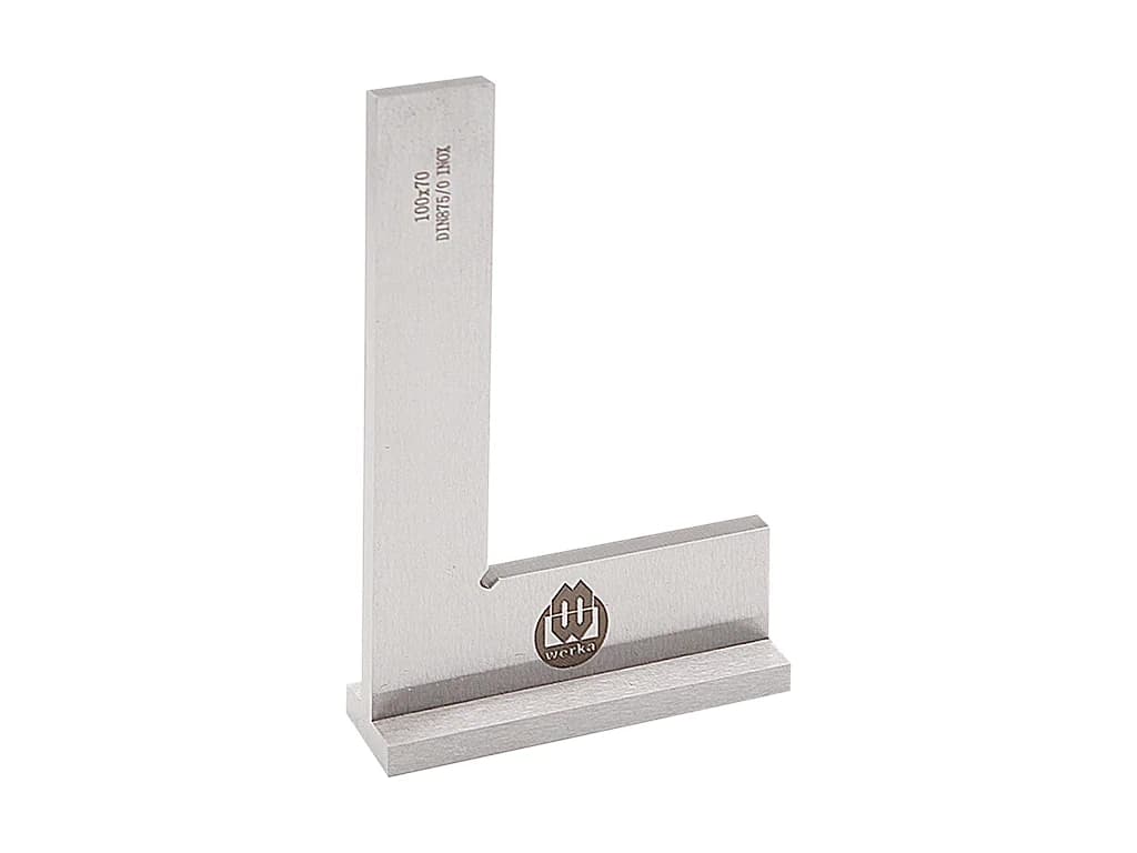 Werka Square with Base DIN875/0