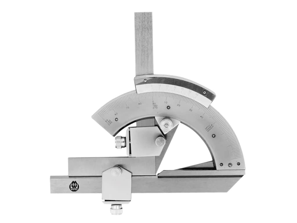 Werka Sliding Protractor Square 180° x 2′ W242-0644