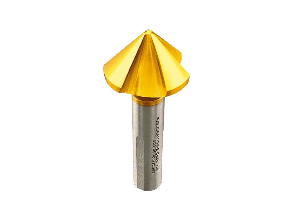 Werka TiN Coated 90° Countersinks