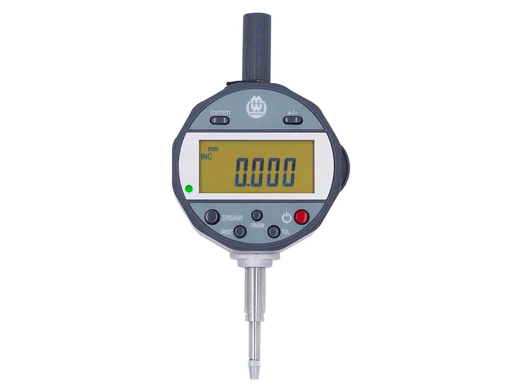 Werka Digital Dial Indicators with Tolerance Setting