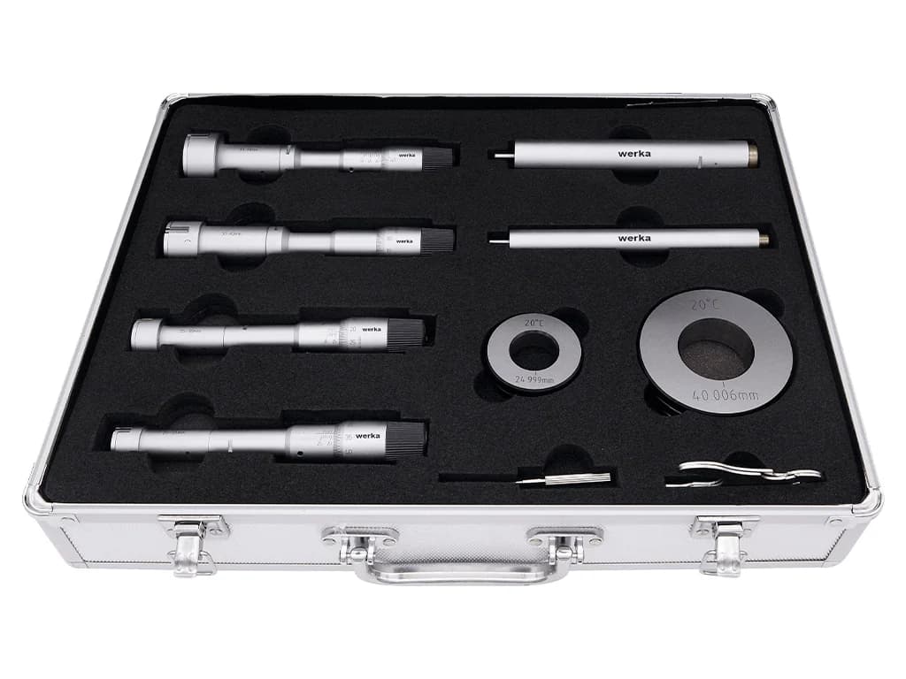 Werka Three-Point Internal Micrometer Sets