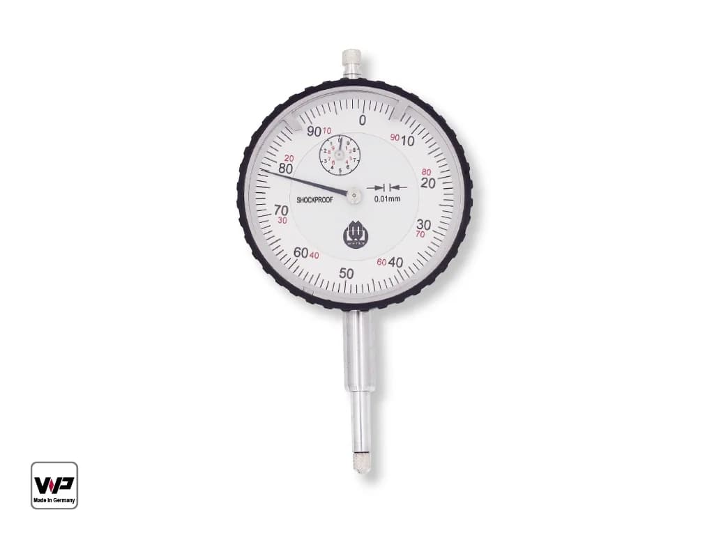 Werka WPro Precision Dual-Dial Indicator 10 x 0.01 mm with Lug Back W4110-120