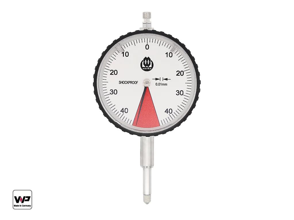 Werka WPro Single-Revolution Dual-Dial Indicator 0.8 x 0.01 mm W4111-008